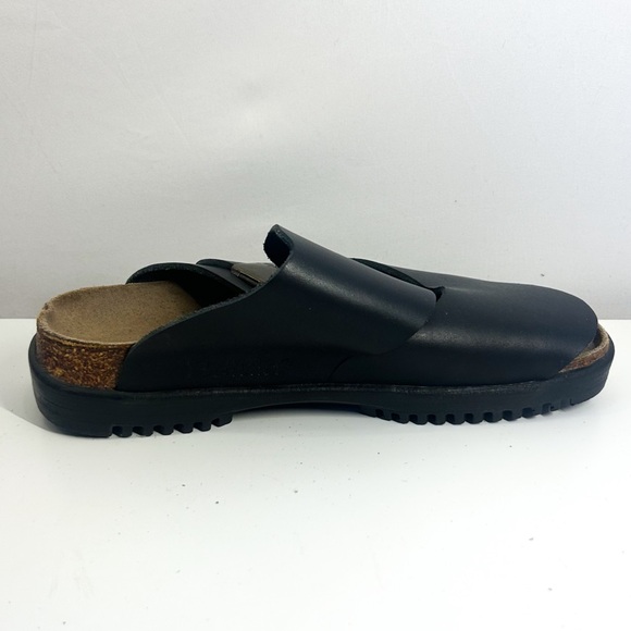 Betula by Birkenstock Black Slip On Clogs Sandals Size 7 - Picture 3 of 8